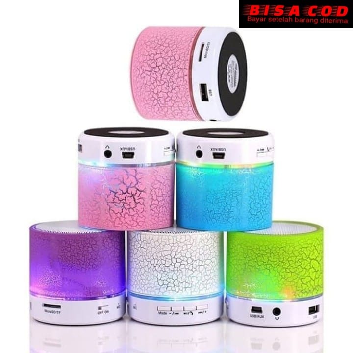SPEAKER BLUETOOTH UKURAN MINI MODEL RETAK/TELOR PECAH